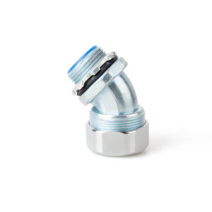 DWJ bent hose metal connector