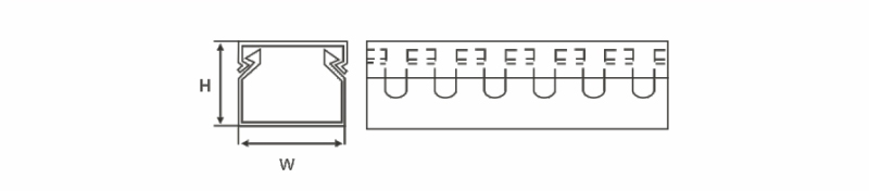 PXC wiring duct drawings