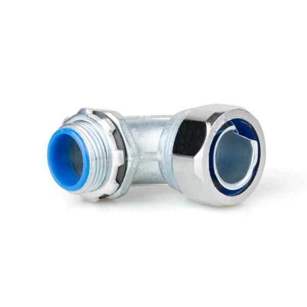 flexible metal conduit connectors 90 degree
