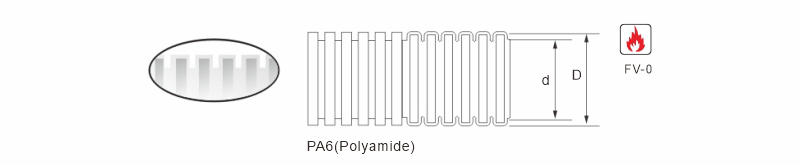 non metallic flexible conduit connector drawing