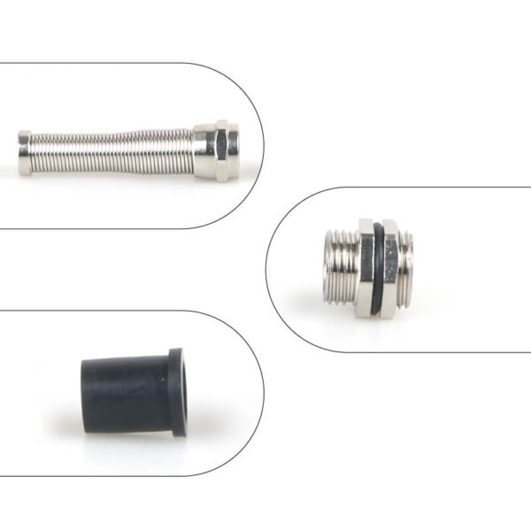 anti-bending cable gland brass