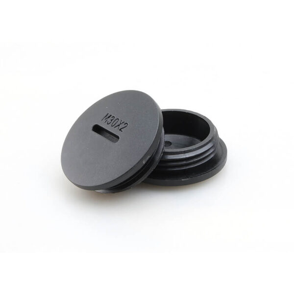 round hole plugs nylon front view