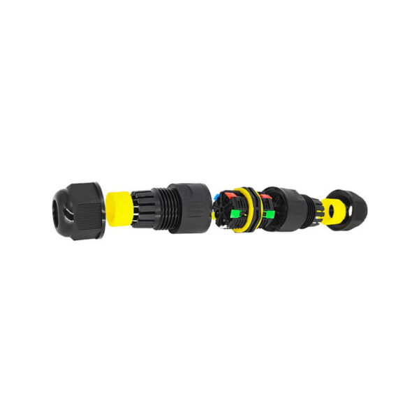 waterproof cable gland inside view